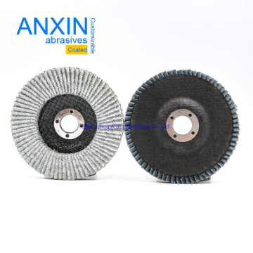 Coated Ceramic Flap Disc for Anti-Clogging